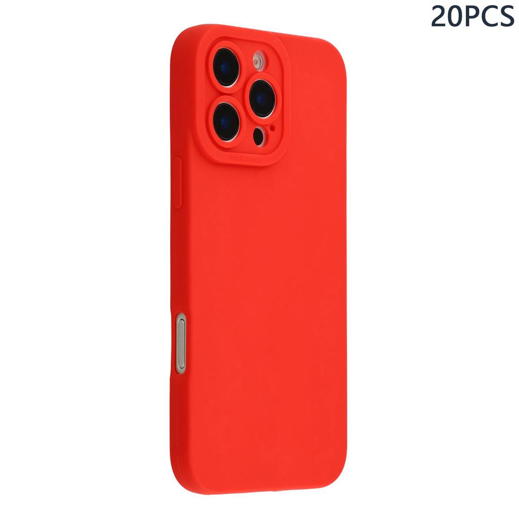 Bulk Purchasing 20Pcs For iPhone 16 Pro Max Case Precise Cutouts 1.3mm TPU Matte Phone Cover