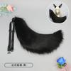 Accessori cosplay in peluche con orecchie e coda di animale grandi fatti a mano per dropshipping accessori coda di volpe coda di lupo