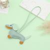 Mini Dachshund Leather Pendant - Cute Cartoon Backpack Charm, Keychain, Car Ornament, Lanyard