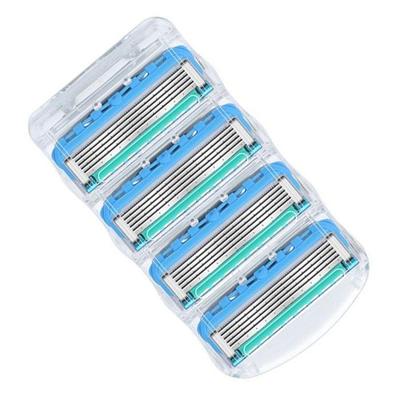 4Pcs Razor Blades Cassette Shaving Blade for Men Face