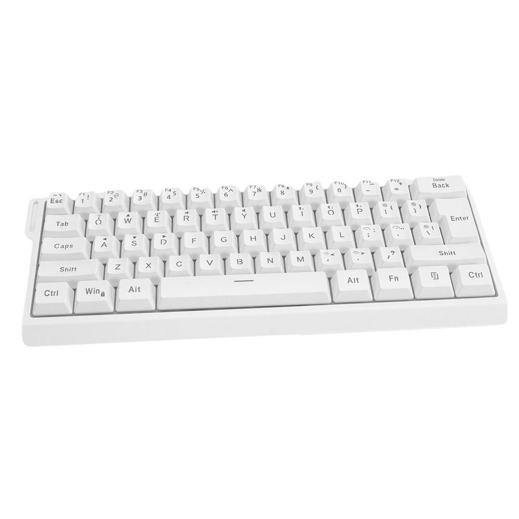 Wireless Mechanical Keyboard 61 Keys   2.4G Wired RGB Lighting Mechanical Gaming Keyboard with Hanging Rope