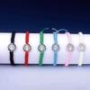 Saint Benedict Exorcism Adjustable Multicolor Woven Bracelet