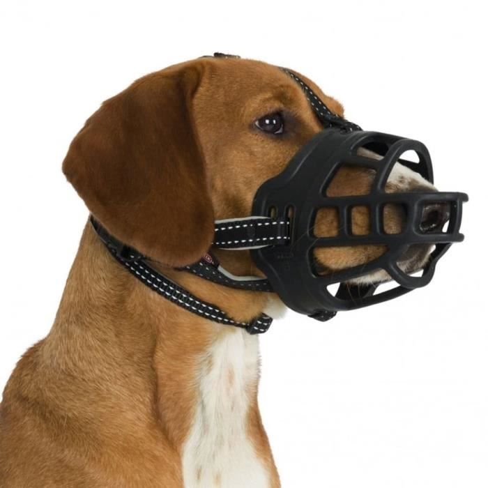 Náhubek - TRIXIE - Muzzle Flex - Guma - Velikost XL/XXL - Černý