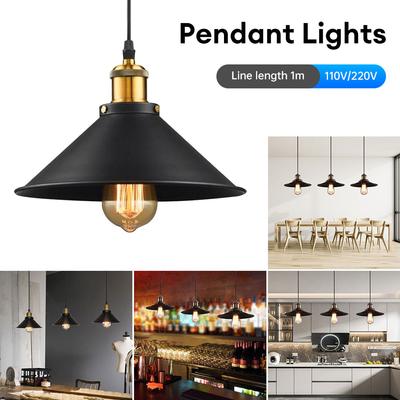 Luminária pendente vintage loft rússia luminária pendente e27 luminária suspensa retrô abajur para cozinha sala de jantar quarto iluminação doméstica