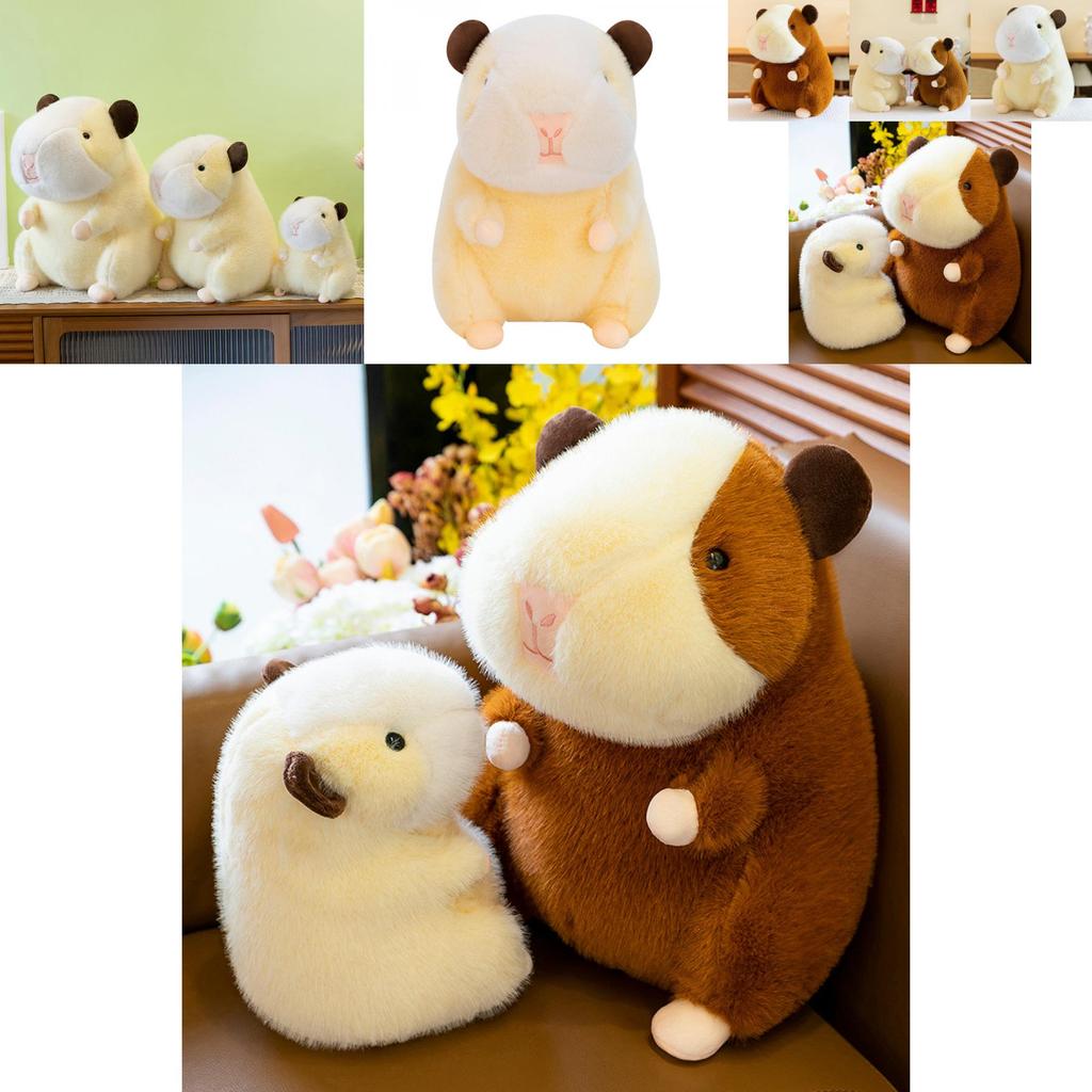 Adorable Dutch Pig Plush Toy Soft Stuffed Animal Pillow For Girls Perfect Birthday Gift