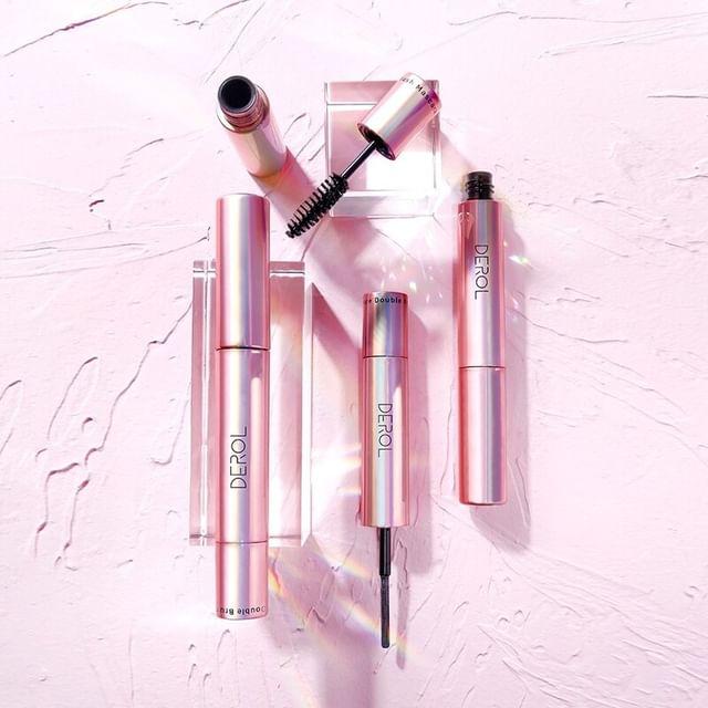 DEROL - Тушь для ресниц с двойной щеточкой  Горячий Взгляд  #Mascara - 6ml*2