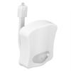 Toilet Sensor Light with 8 Color LED Hanging Body Toilet Cover Lamp Night Light for Bathroom