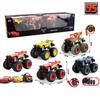 Pixar Cars Mater Lightning McQueen Jackson Storm Big Wheel Offroad Vehicle Pullback Force Cars Model Toys Birthday Gifts
