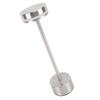 Rechargeable Cordless Table Lamp Modern Dimmable 3 Color Temperatures Portable Bedside Lamp Silver
