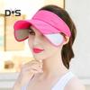 Sport Sun Visor Hats for Men Women Adjustable Empty Top Baseball Cap Summer Outdoor Sun Hat for Tennis Baseball Golf Cycling Running