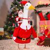 Christmas Decorations for The House, Goose Costume, Figurine Indoor Clothing
