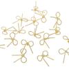 Copper Batch Thread Winding Bow Tie Adhesive Bead Earrings Making Craft