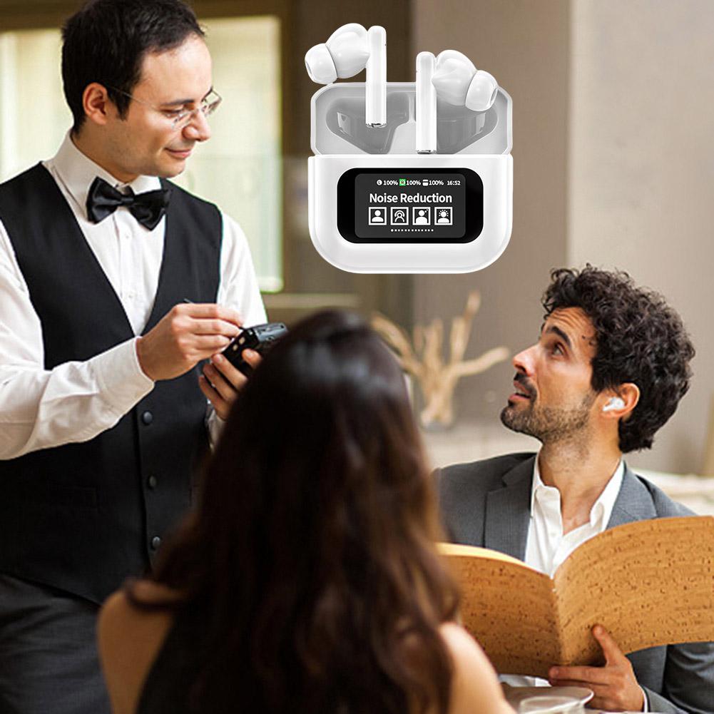 144 Languages Real Time Translator Earbuds Wireless BT 5.4 Translation Earphones Instant Translated Smart Voice Translator