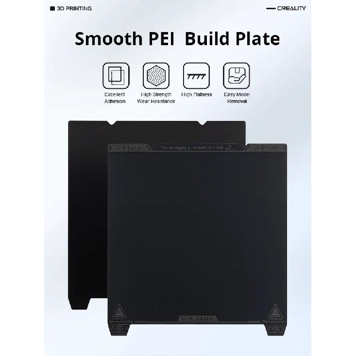 Creality K1 Max Smooth PEI Build Plate / K1 Smooth PEI Build Plate for Ender-3 S1 Ender-3 S1 Pro Ender-5 S1 K1 Ender-3 V3 SE