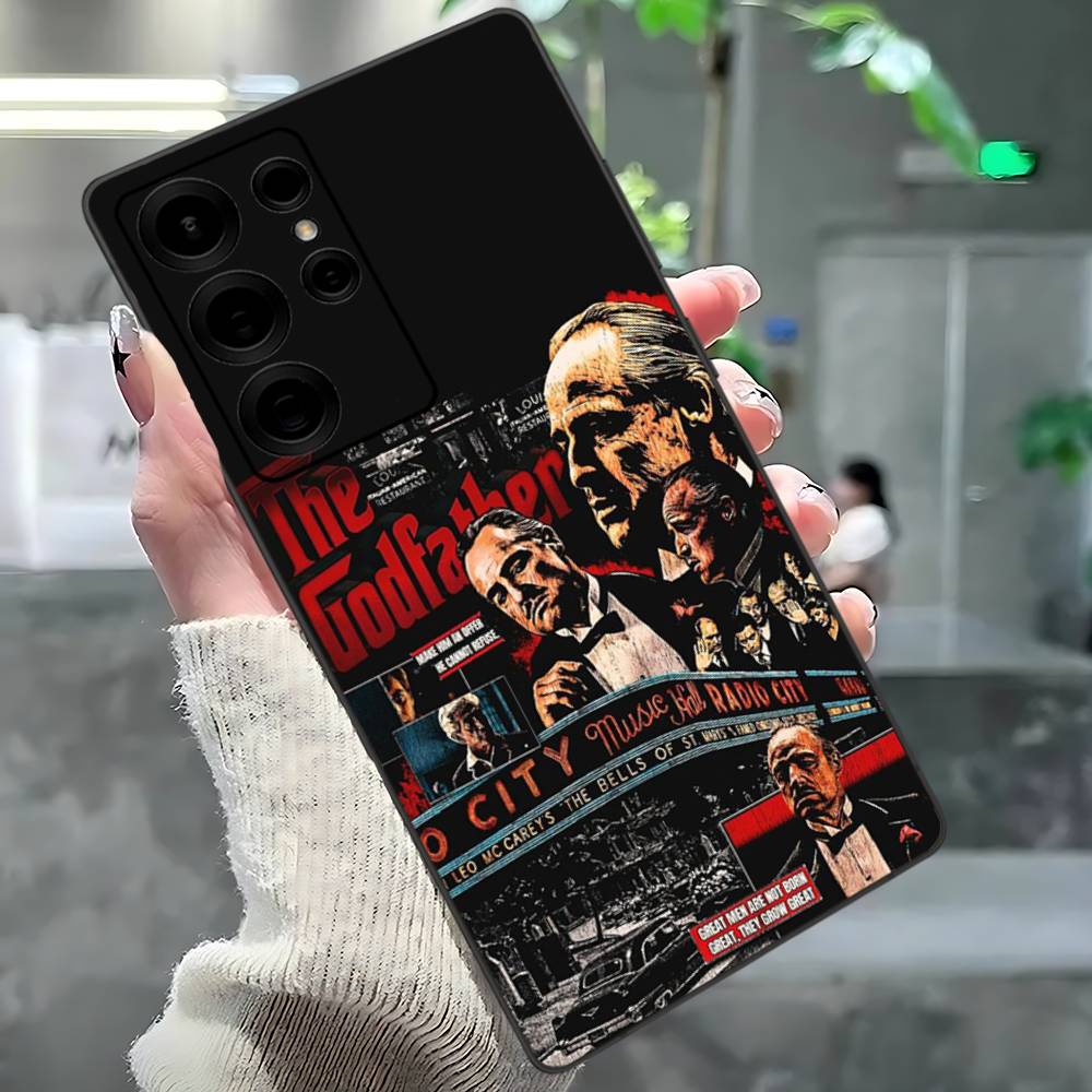 Cool The Godfather Movie Phone Case For Samsung S 24 Fe 25 Ultra Plus 20 Lite 21 30 22 23 24 22 Ultra 5G Fundas