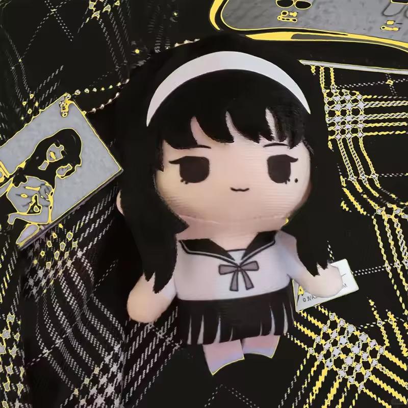 Original Tomie Soichi The Boy At The Crossrode Series Plush Doll Ryusuke Kita Backpack Pendant Keychain Anime Toy Kids Xmas Gift