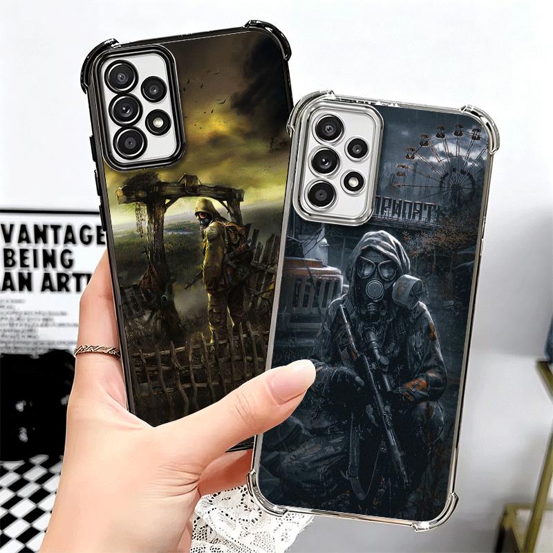 Funda de Teléfono Suave y Genial para Juego S-Stalker Para Samsung A17 A27 A07 A37 A57 A16 A56 A15 A55 A14 A54 A13 A53 A26 A36 A25 A35 A24 A34 A23