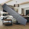 Deflector de Viento para Baca de Techo Carenado de Acero Ajuste Universal Reduce el Ruido del Viento para Barras y Portaesquís de Techo de Vehículo