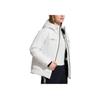 Fila Warm Versatile Hooded Long Sleeve Down Jacket Women Outerwear White-Jade A11W446907F-WT