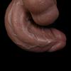 Realistic Silicone Massager with Strong Suction Cup, Manual Design, Body-Safe Material, Easy to Clean, No Battery Required