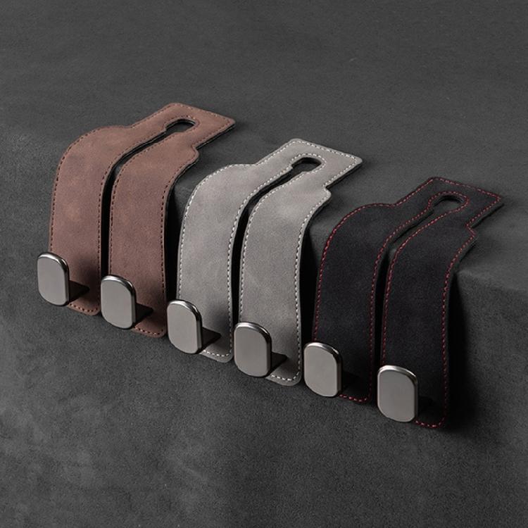 Multifunctional Bag Hook Leather Phone Stand Car Seat Back Hook Phone Hodler