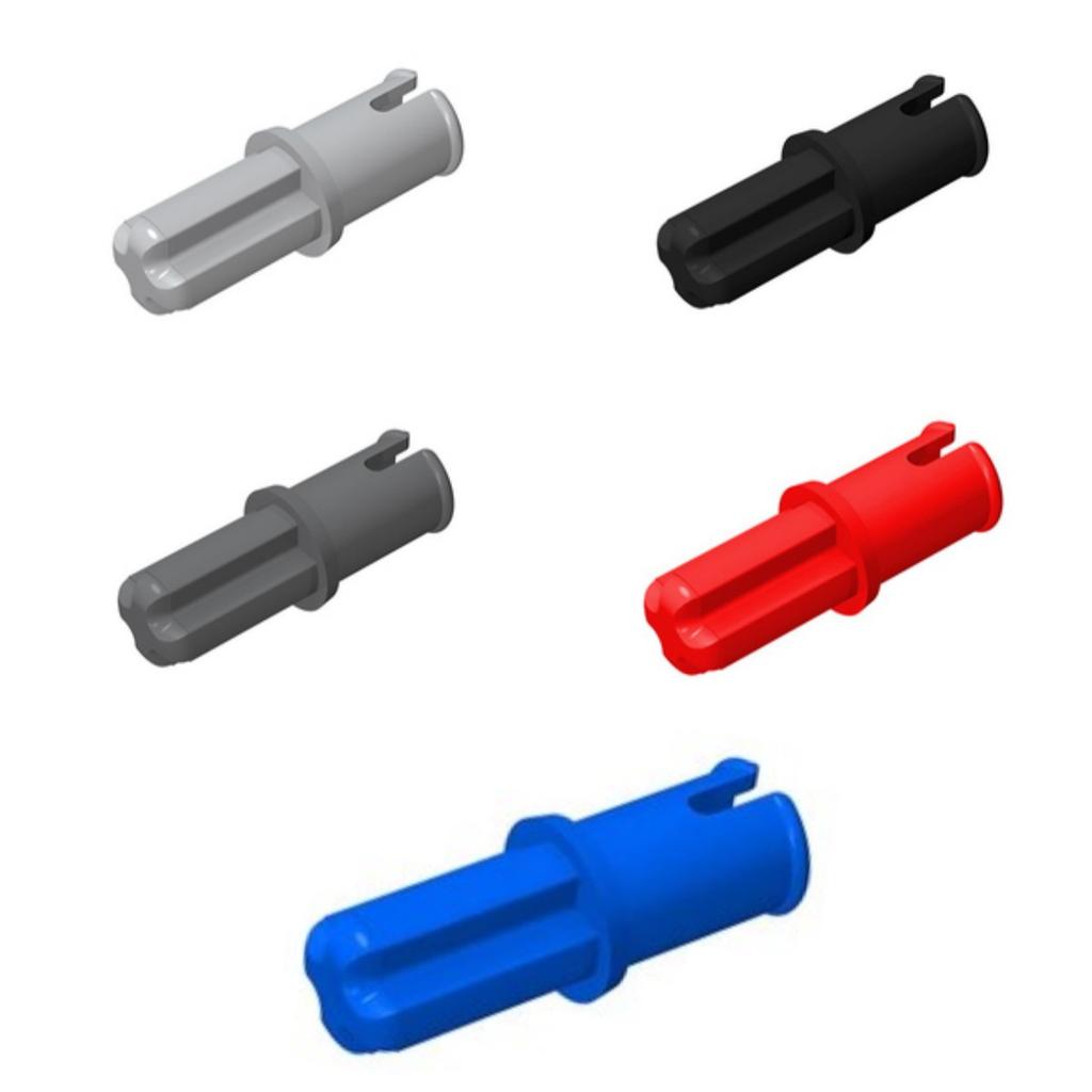 Non-Toxic Moc Bolt Pin With Friction Peg Cross Axle Technical Building Blocks Diy Connector Bricks Compatible 2780 3673 32556 32054 6558
