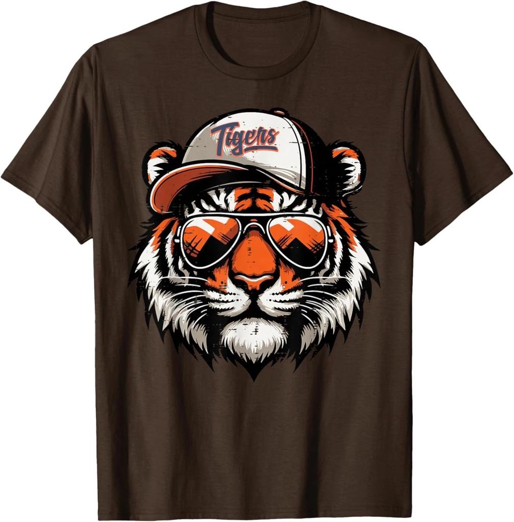 Tiger Shirt Men Women Short Sleeve T-Shirt