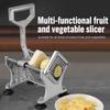 Handheld Potato Chipper Manual French Fry Cutter Practical Vegetable Dicer Stainless Steel Kitchen Tool for Cooking