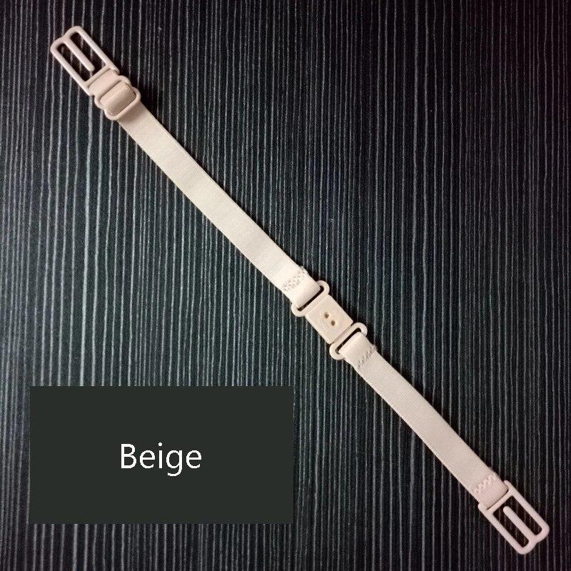 

1 шт. обновленный противоскользящий бюстгальтер на бретелях для женщин, женские регулируемые аксессуары, держатель ремня с зажимами сзади, полиэстер, новый эластичный 1PC бежевый