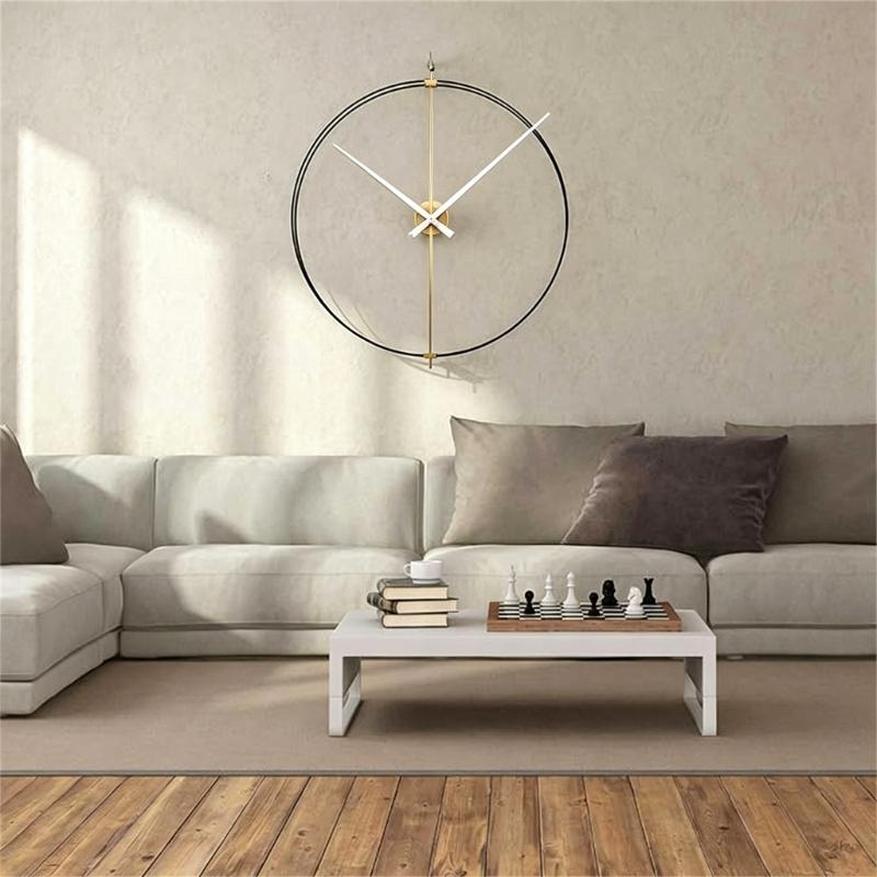 Oversized Wall Clock Mechanism Set with Strong Drive Support and Long Hands for DIY Replacement and Assembly Use