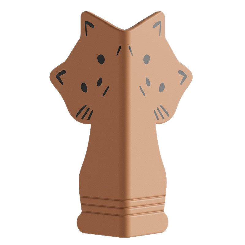 4pcs.2025 New Silicone Cartoon Corner Protectors, Full-Wrap Adhesive Guards for Table & Wall, Baby Home Safety Bumpers.