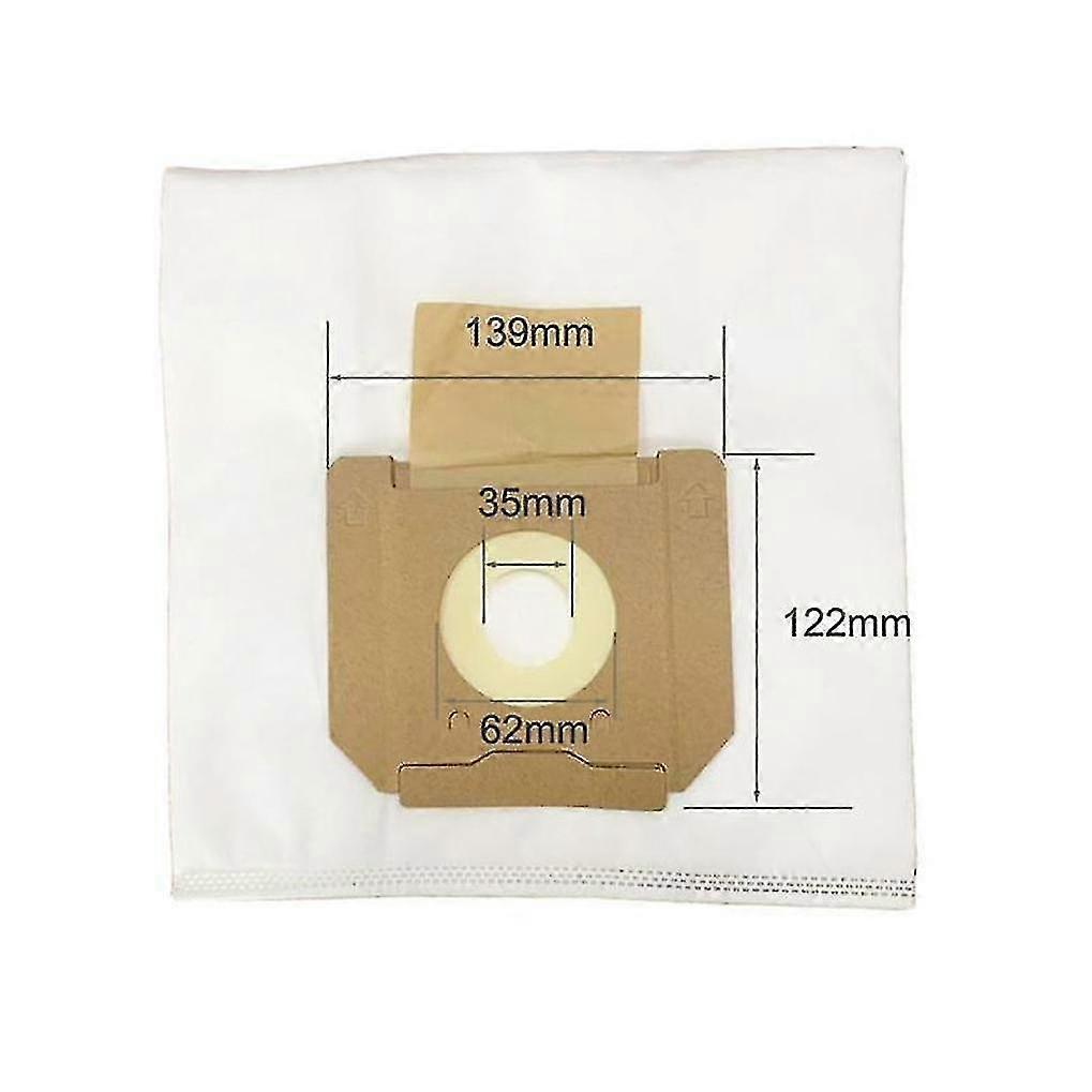 10pcs Dust Bags For Nt65/2 Nt75/2 Nt80/1 Vacuum Cleaner Parts 6.904-285.0