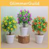 Murraya Plastic Exotica Artificial Flower Potted Plant For Decor Interior