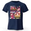 2026 New Strawberry Bear Daily Puzzle Cotton Short Sleeve MensWomens Daily Casual Soft High Quality Tshirt Large Loose Top