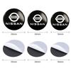 For Nissan ArR456/60/65mm Car Wheel Center Hub Cap Badge Sticker Cover For Nissan Rogue Pathfinder X-Trail GTR Note Juke Patrol Car Accessories