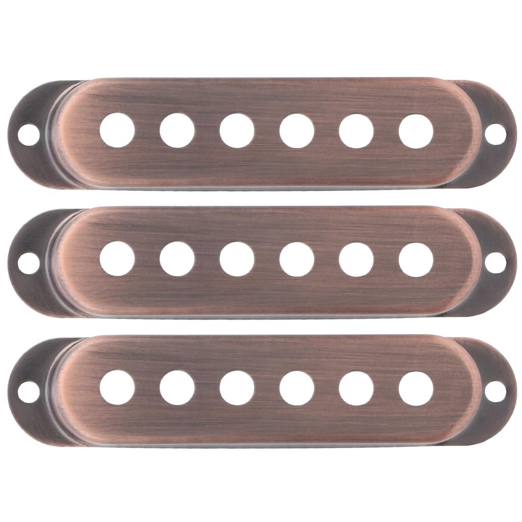 3Pcs Single Pickup Cover Brass 48mm50mm52mm Musical Instrument Accessories for ST SQ Electric