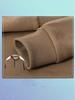 Men's Versatile Casual Half-Zip Long-Sleeve Stand Collar Hoodie Pullover for Autumn and Winter