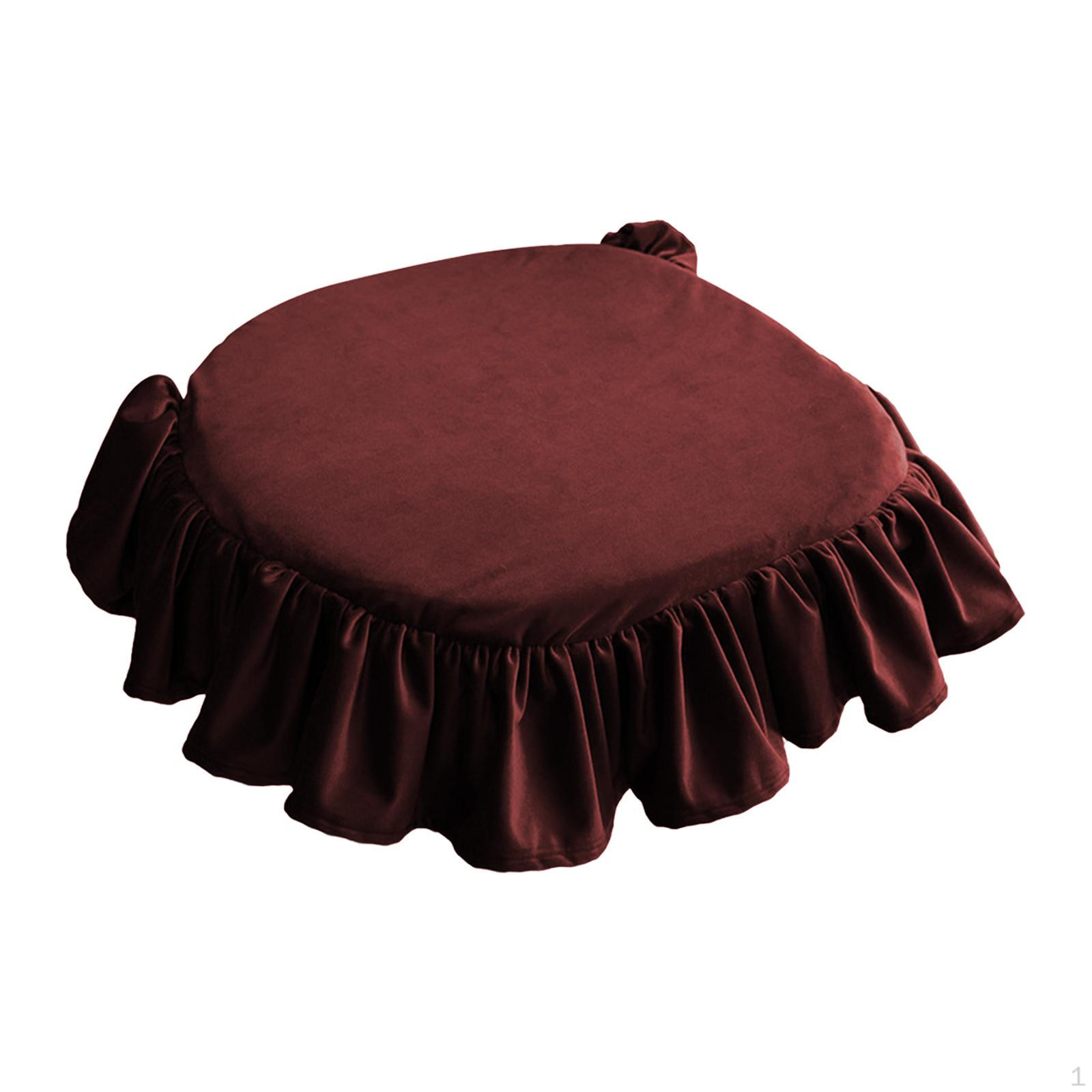 Подушка на сиденье стула 45x45 см для столовой и уличного использования красный 1090₽