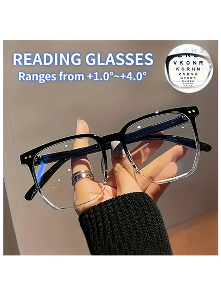 Reading Glasses Lightweight Anti Eyestrain Fashion Computer Presbyopic Glasses For Women Men