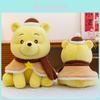 Niedlichere Pooh Plüschfigur mit Umhang und Hut Dekoration Für Kinder und Sammler