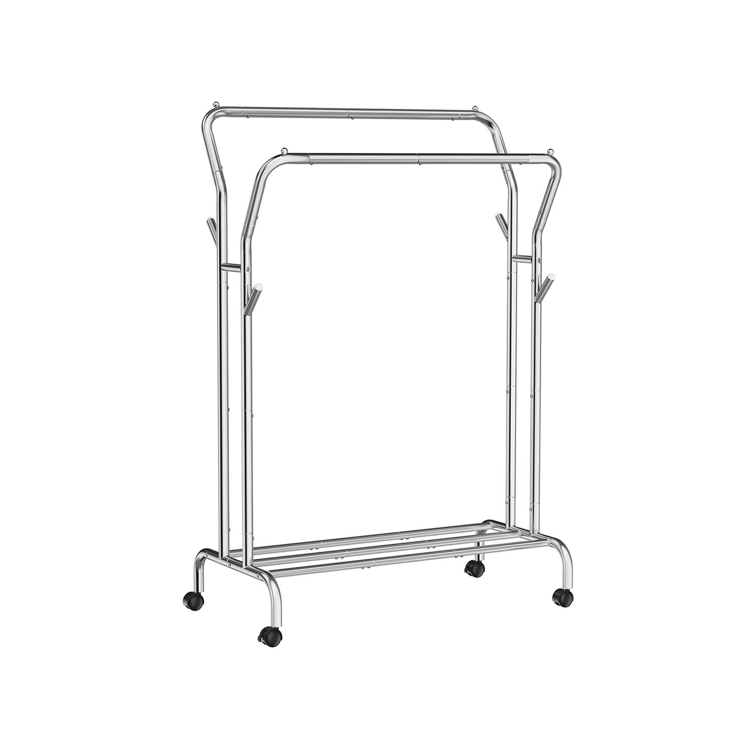 SONGMICS Clothes Rail, Clothes Rack, Double