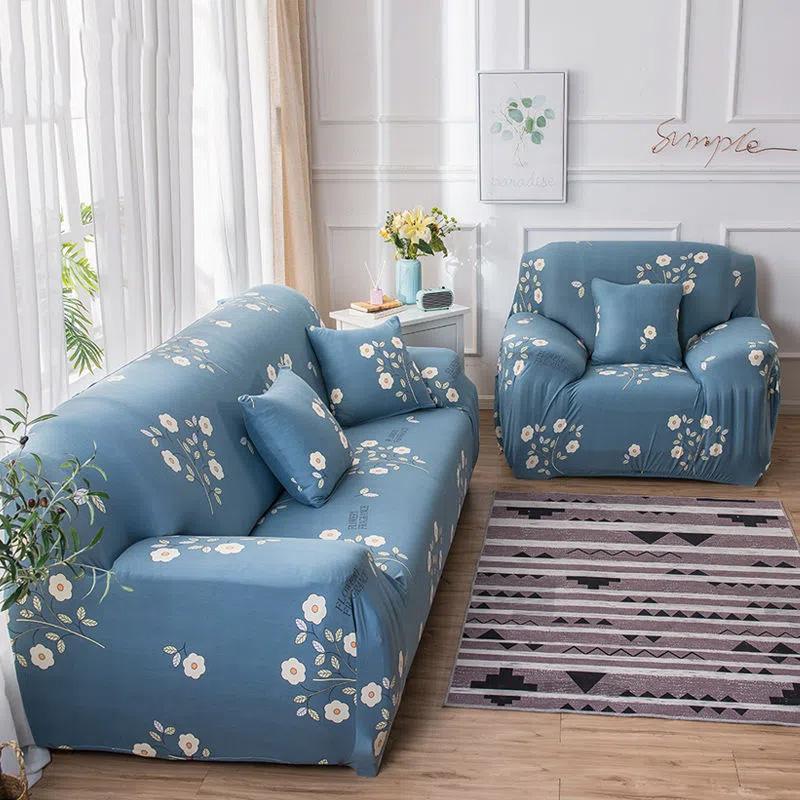Elastic Plaid Sofa Covers for Living Room 1/2/3/4 Seats Sofa Cover Home Living Anti-Slip Sofa Armchair Cover