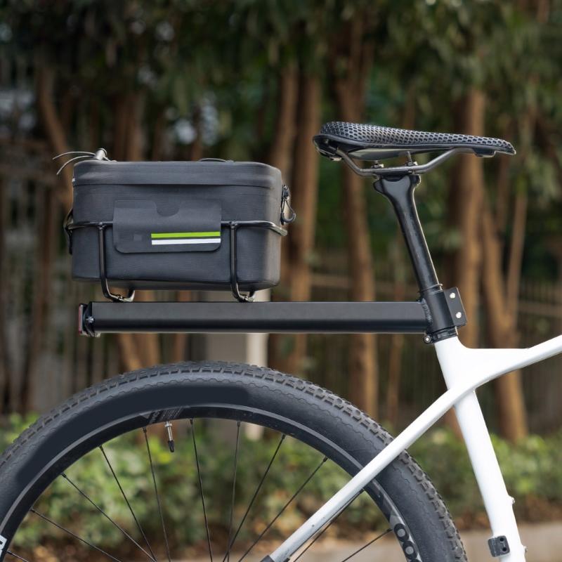 Gepäckträger mit reflektierenden Sicherheitsmerkmalen, 3 Größenadapter, 6 kg Traglast, für den täglichen Gebrauch