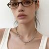Surgical Steel Ball Object Drop Necklace
