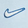 Nike Logo Round Neck Loose T-Shirt Men Tops Sky-Blue HV1672-441