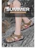 Men's Cross-Border Large Leather Outdoor River Sandals