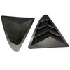 Pair Car Rear Window Quarter Louver Cover For Lexus IS300 IS250 200t 2013 2014 - Side Vent Shutter Trim Scoop Accessories