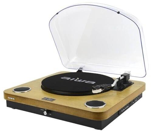 Проигрыватель виниловых пластинок Aiwa LPS-25 LPS-25WD коричневый