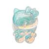 Cartoon Animation Transparent Bow Tie Kitten Laser Colorful Mobile Phone Case Airbag Bracket Girl Heart Wind Retractable