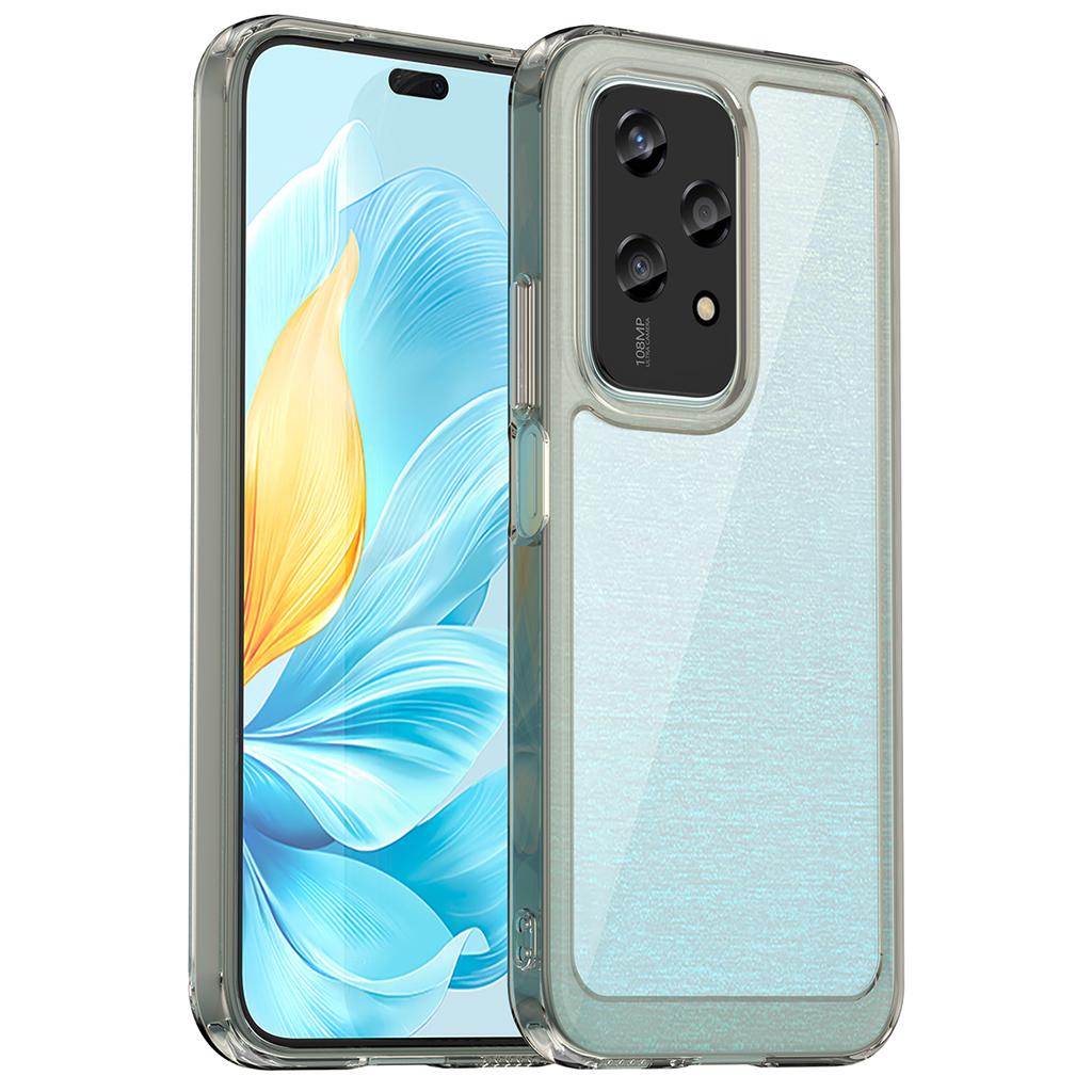 For Honor 200 Lite Case Colorful Frame TPU+Acrylic Clear Back Phone Cover